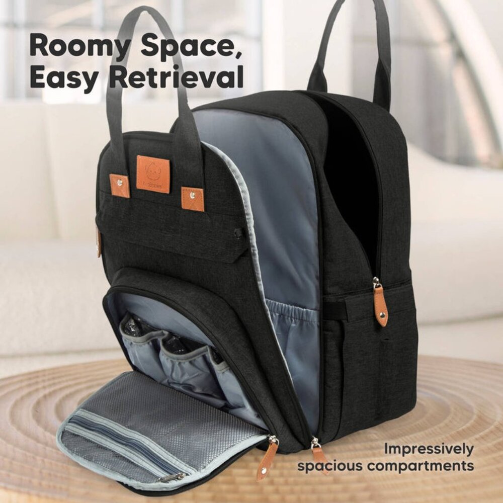 KeaBabies - Rove Diaper Backpack - Picture 6 of 10